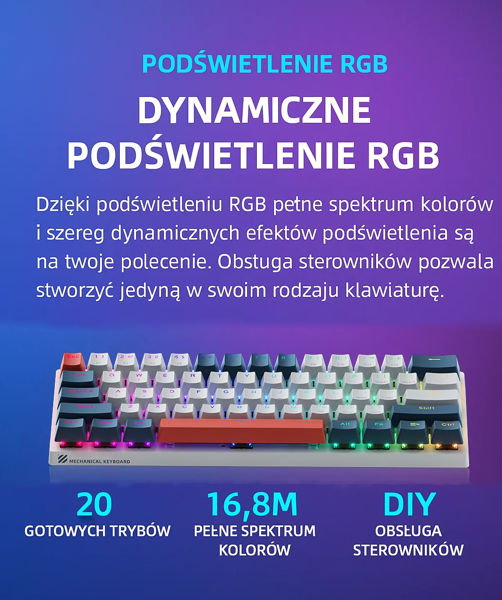 61 RGB Gaming Keyboard