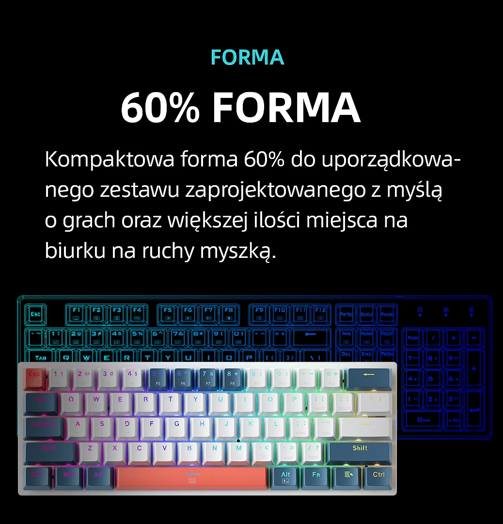 61 RGB Gaming Keyboard