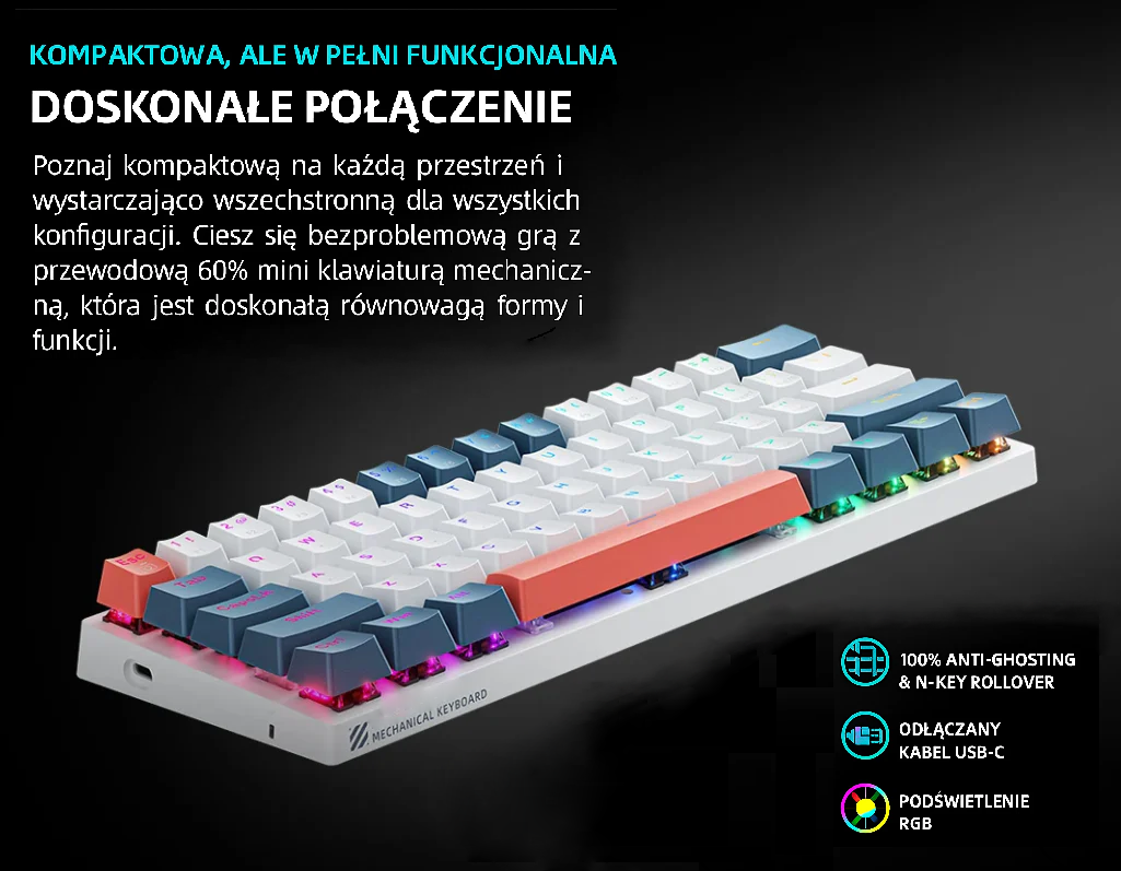 61 RGB Gaming Keyboard